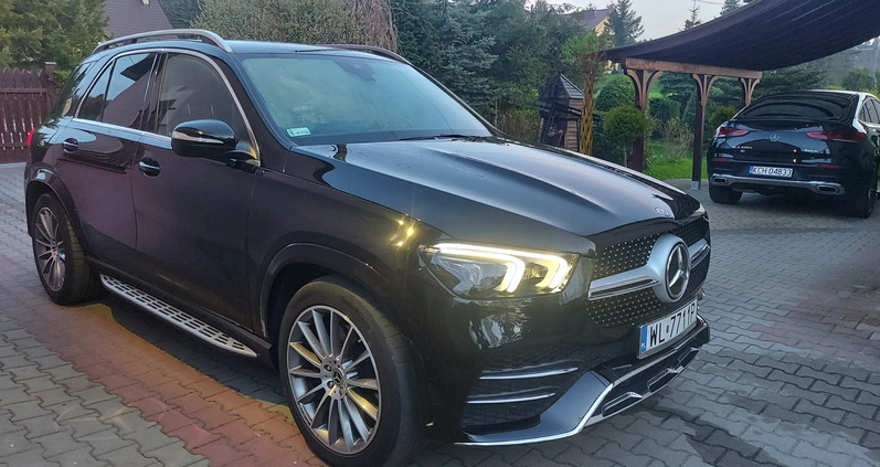 Mercedes-Benz GLE cena 289000 przebieg: 60000, rok produkcji 2020 z Gąbin małe 667